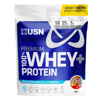 Protein USN 100% Premium Whey Bag 2000g - vanilka