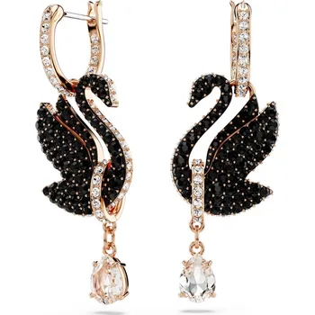 Módní doplněk Swarovski Úchvatné labutí náušnice 2v1 s krystaly Iconic Swan 5678047 + 2 měsíce na vrácení zboží