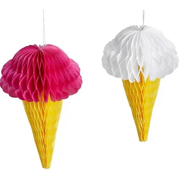 Domácí teploměr Dekorativní zmrzlina - 17x11cm - Vanilková 78873 Nové zboží