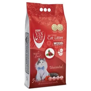 Podestýlka pro kočku Podestýlka Vancat stelivo bentonit neparfémováné 5 kg