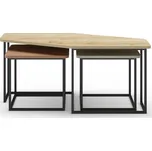 Konferenční stolky v sadě 3 ks 60x111,5 cm Zoya – Marckeric ID_1679508