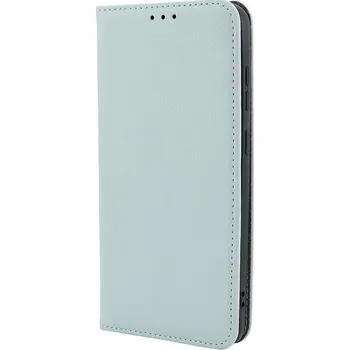 Pouzdro na mobilní telefon AlzaGuard Book Flip Case pro Samsung Galaxy S25 modrozelené