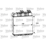 Výměník tepla, vnitřní vytápění VALEO 812222
