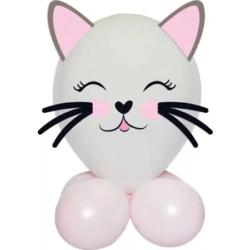 Party dekorace Balónková sestavovací kočka