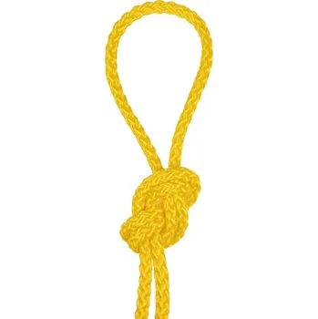 PP šňůra 5mm bez duše žlutá