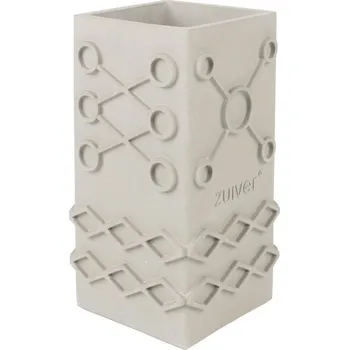 Váza Světle šedá váza z betonu Graphic – Zuiver ID_1571654