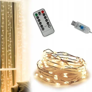 Vánoční dekorace Vánoční osvětlení na stromeček Allbag do interiéru 3 m, 201 - 300 světýlek