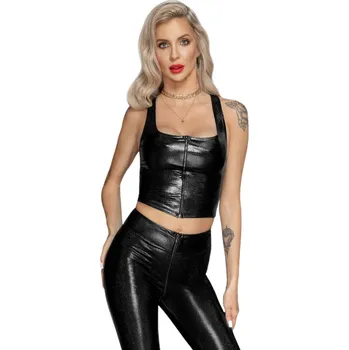 Dámská erotická souprava Top Noir HANDMADE F275 černý L - s kupónem KUP15 cena 502 Kč + extra diskrétní expedice