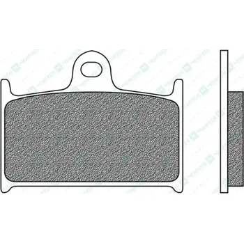 Brzdová destička brzdové destičky, NEWFREN (směs ROAD TOURING SINTERED) 2 ks v balení M502-873