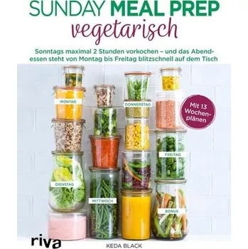 Sunday Meal Prep vegetarisch - Black, Keda