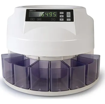 Počítačka peněz Třídička a počítačka CZK mincí Safescan 1250