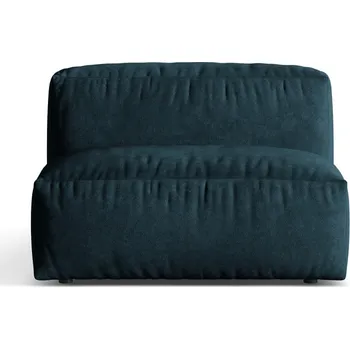 Pohovka Tmavě modrý sametový modul pohovky (středový díl) Martina – Micadoni ID_1722642