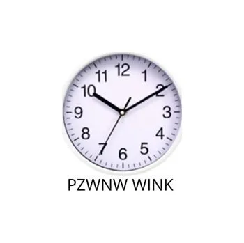 Hodiny PLATINET NÁSTĚNNÉ KULATÉ HODINY WINK WHITE, tichý mechanismus PZWNW