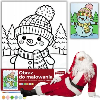 Výtvarná sada Výtvarná sada Vánoční Dárek k Mikuláši Artmaker 1 ks