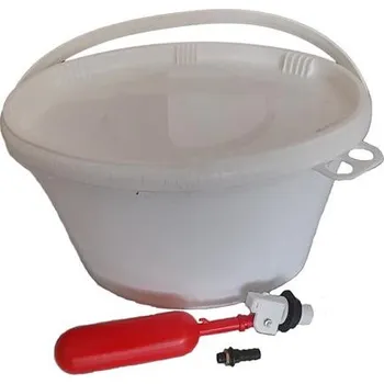napáječka Napájecí kbelík 6 l s plovákem, vývod 9 mm pro napájecí systém