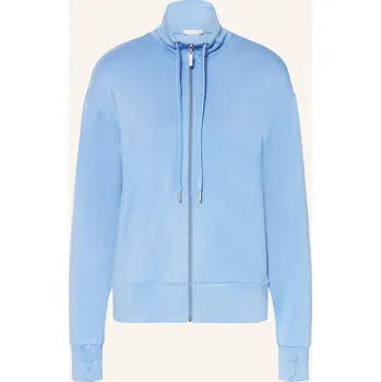 Dámské tričko Hanro Dámská Pohodlná Domácí Mikinová Bunda Balance, tmavě...