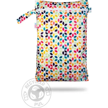 Pytel na pleny Květinové kostky - pytel na pleny (dvouvelikostní)