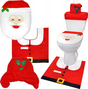 Vánoční dekorace Dekorační obal na toaletu Karwil Mikuláš