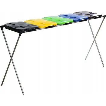 Odpadkový koš Odpadkový koš kovový, plastový PAKO 120 l vícebarevný