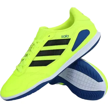 Pánská sálová obuv Pánské sálové kopačky Adidas Super Sala Competition III IN limetka