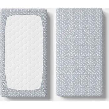 Prostěradlo PROSTĚRADLO BAVLNĚNÝ SATÉN 100% S GUMOU DO POSTÝLKY 60x120 - FERETTI