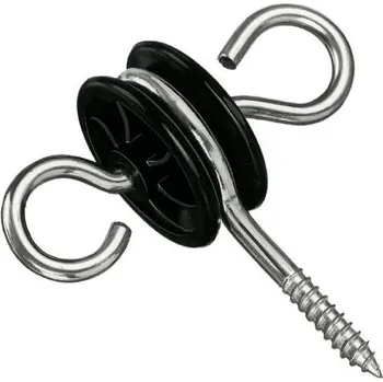 Ohradník Izolátor pro elektrické ohradníky koncový k brance, otočný, vrut 6 mm
