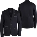 Pánské jezdecké sako QHP Perry, softshellové, černé - vel. 48