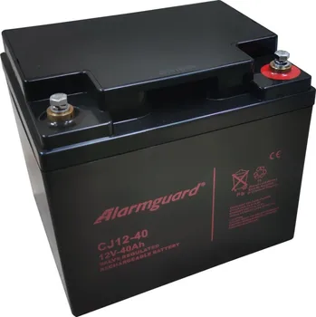 Záložní baterie OEM ALARMGUARD CJ12-40 Bezúdržbový olověný akumulátor 12V, kapacita 40Ah, životnost 5 let