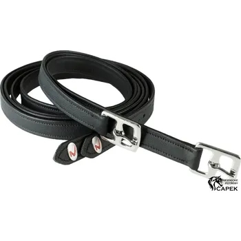 Třmenové řemeny Horze -ELITE- - Černá - 135cm