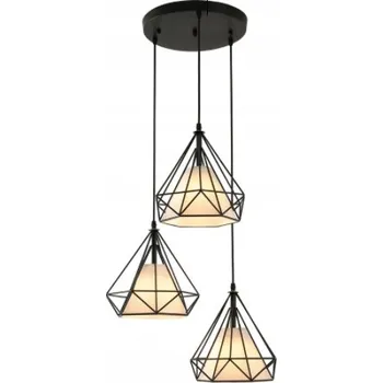 Závěsná lampa Syntron Loft svítidlo se 3 světelnými body E27