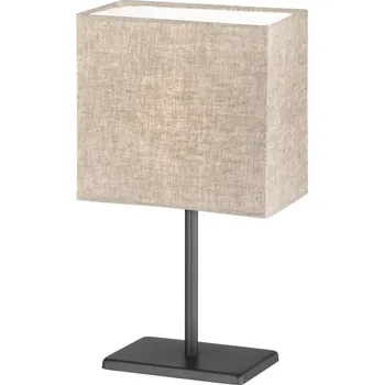 Čtecí lampička Černo-béžová stolní lampa s textilním stínidlem (výška 30 cm) Kate – Fischer & Honsel ID_1700532