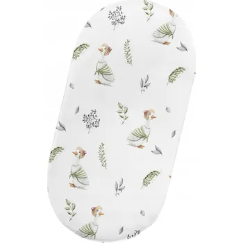 Prostěradlo PROSTĚRADLO DO KORBIČKY KOČÁRKU KOLÉBKY 38x80 cm BAVLNA 100% POLSKÝ VÝROBEK