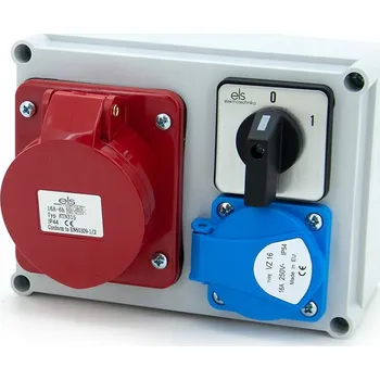Rozvaděč Rozvodnice ELS Elektrotechnika 230 V IP44 16 A