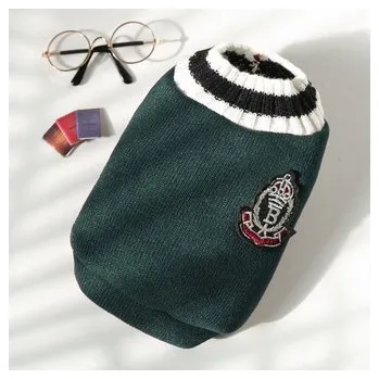 Obleček pro psa Svetr pletený pro psa Unreal B Zelená XL