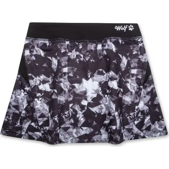 Dívčí sukně Dívčí funkční sukně - Wolf H2363, černá / šedá Barva: Mix barev, Velikost: 164