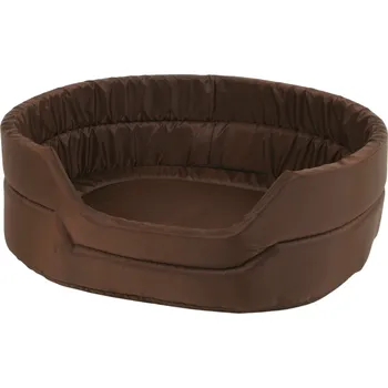 Pelíšek pro psa Olala Pets Agga LOW č.4, pelíšek pro mazlíčky 61x51x16 cm, hnědá