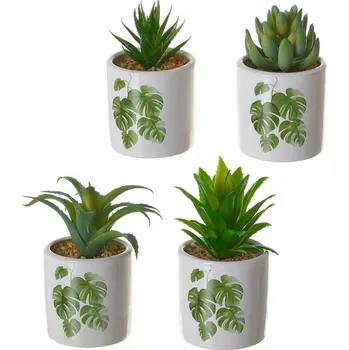 umělá květina Umělé květiny v sadě 4 ks Cactus – Casa Selección ID_1554438