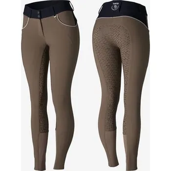 Jezdecké kalhoty Dámské rajtky Horze Aubrey, taupe - vel. 40