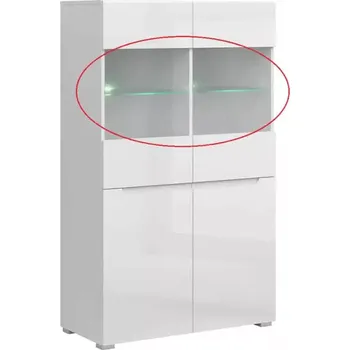 Obývací stěna LED osvětlení JOLK, bílé - SLEVA 3% s kodem radost25