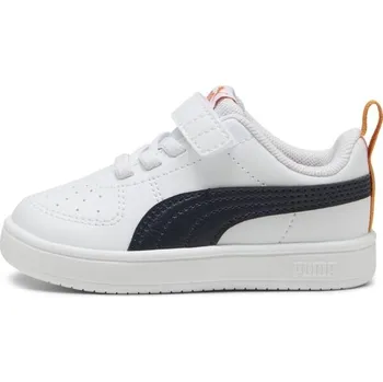 Chlapecká obuv Dětská volnočasová obuv Puma RICKIE AC+INF 8.5 Bílá, Oranžová, Černá