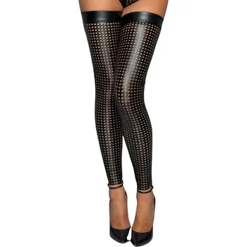 Dámské erotické punčochy Punčochy Noir HANDMADE F236 černé S - s kupónem KUP15 cena 779 Kč + extra diskrétní expedice