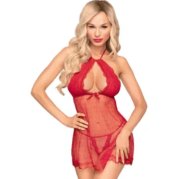 Dámské erotické prádlo Košilka PENTHOUSE Libido Boost červená L/XL - s kupónem KUP15 cena 399 Kč + extra diskrétní expedice