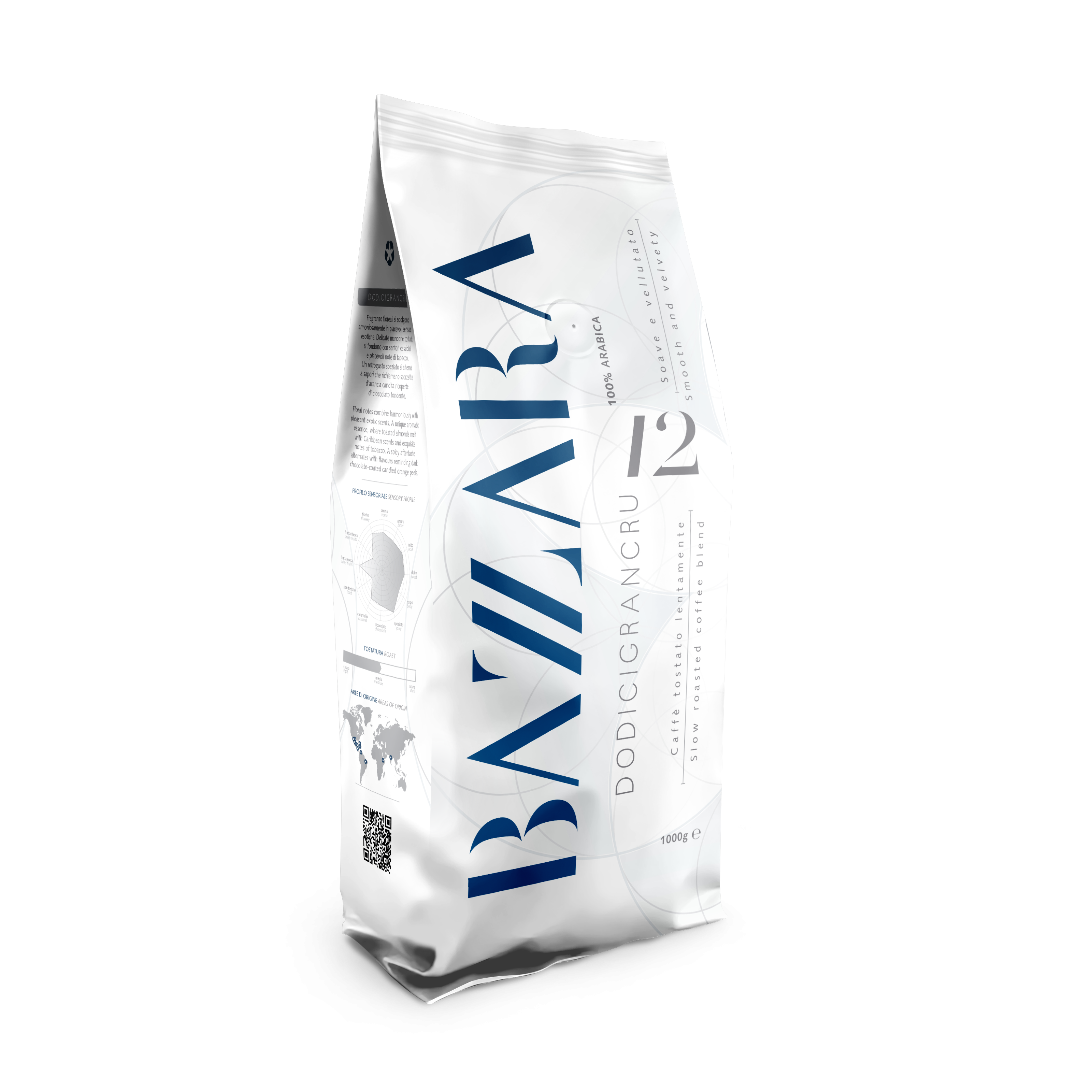 BAZZARA Dodicigrancru 1 kg zrnková káva