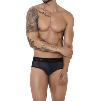 Pánské erotické prádlo Slipy CLEVER INFERNO černé L - s kupónem KUP15 cena 320 Kč + extra diskrétní expedice