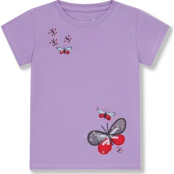 Dívčí tričko - Wolf S2510B, fialková Barva: Fialková, Velikost: 122
