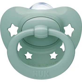 dudlíky NUK Dudlík Signature 0-6m box zelený - VÝPRODEJ