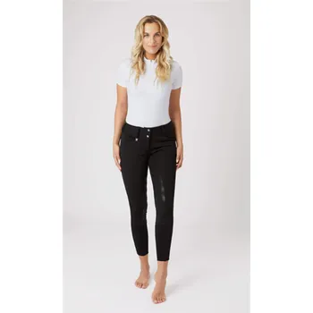 Jezdecké kalhoty Dámské termorajtky Horze Grand Prix, černé - vel. 36