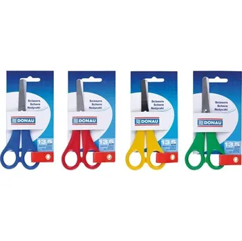 Kancelářské nůžky Nůžky Donau, 13,5 cm, mix barev - mix variant či barev