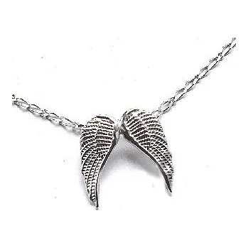 Náhrdelník Stříbrný náhrdelník andělská křídla - DN107 (Stříbrný náhrdelník s křídly)