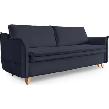 Pohovka Tmavě šedá/antracitová rozkládací pohovka 225 cm Charming Charlie – Miuform ID_1548212